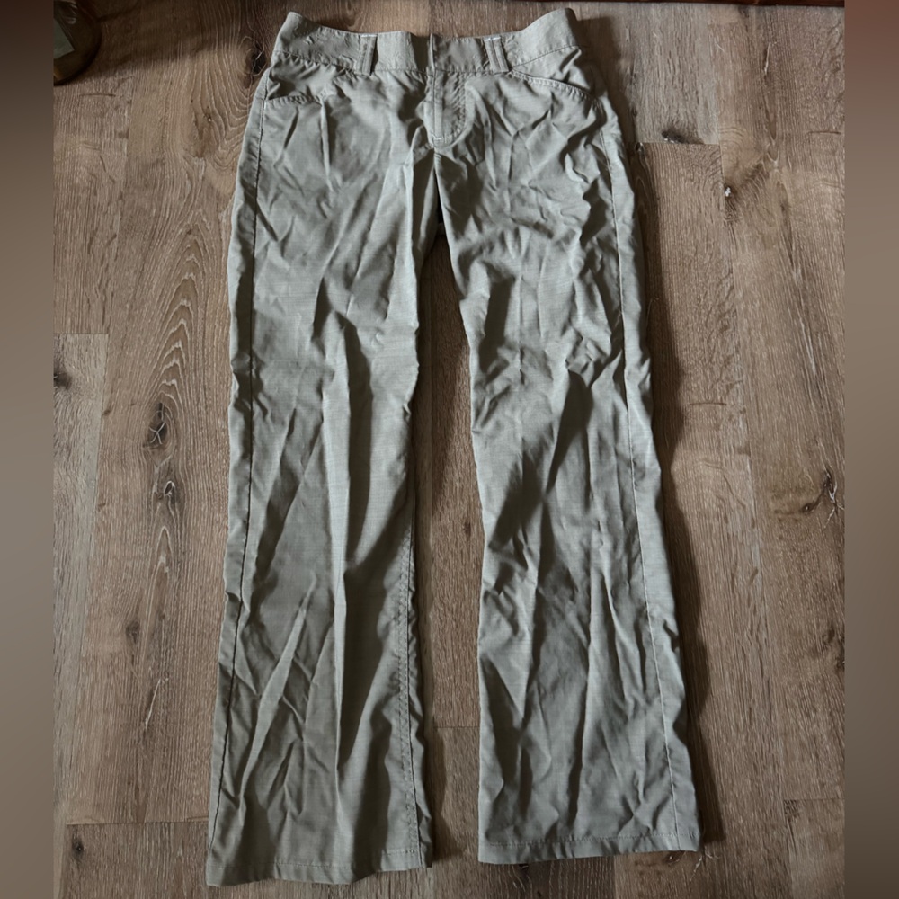Alice + Olivia Green Wide Leg Dress Pants Size 4